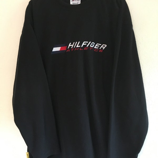 Black Tommy Hilfiger 'Hilfiger Athletics' Fleece