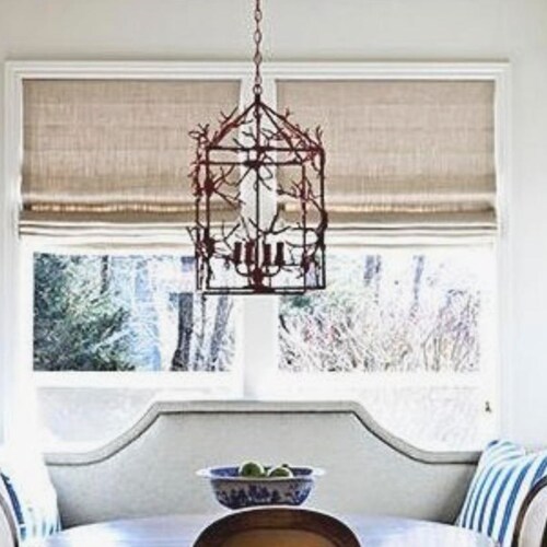 CUSTOM ROMAN SHADES Linen Natural White Offwhite Ivory Roman Etsy