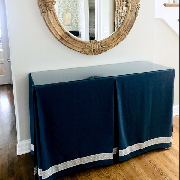 Console Table Skirt - Etsy