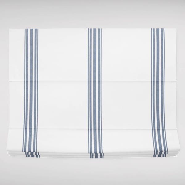 Blue french ticking Roman shades blue and white roman shade navy blue various colors roman shade bedroom roman blinds blue stripe shade
