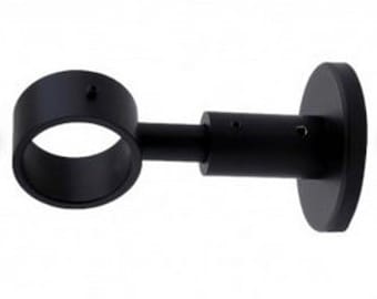 Bracket for Lucite Curtain Round Rod BRACKET Acrylic bracket Brass Curtain Rod bracket end bracket center bracket Brass Round Gold Curtain