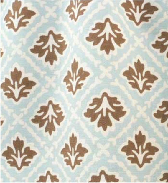 Aqua Brown Bedskirt Tailored Bed Skirt Ruffled Image 0