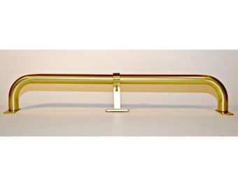 French Return Curtain Rod CUSTOM CUT Round iron curtain rod french curved return rod black Curtain Rod hardware iron rod curtains curved end