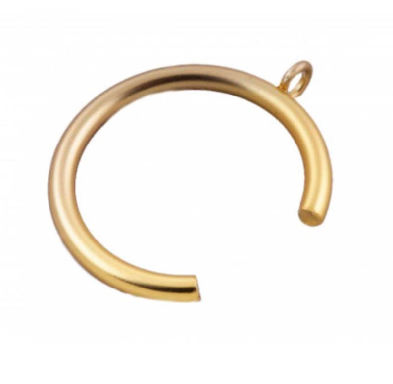 Brass Curtain Rings 1.5 Inch Rod Brass Round Rings Gold Etsy