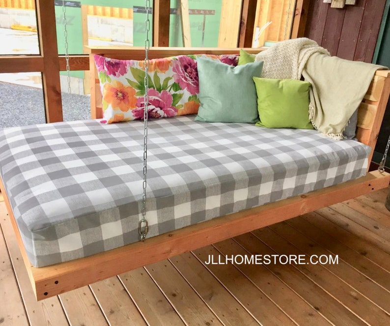 Buffalo Plaid Outdoor Daybed Cover Mattress Cover Buffalo Etsy