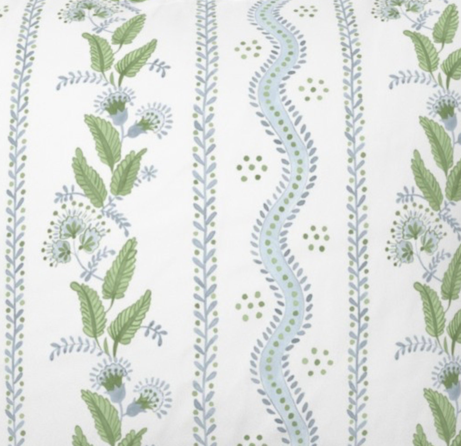 Floral Stripes Neck Pillow main image 0