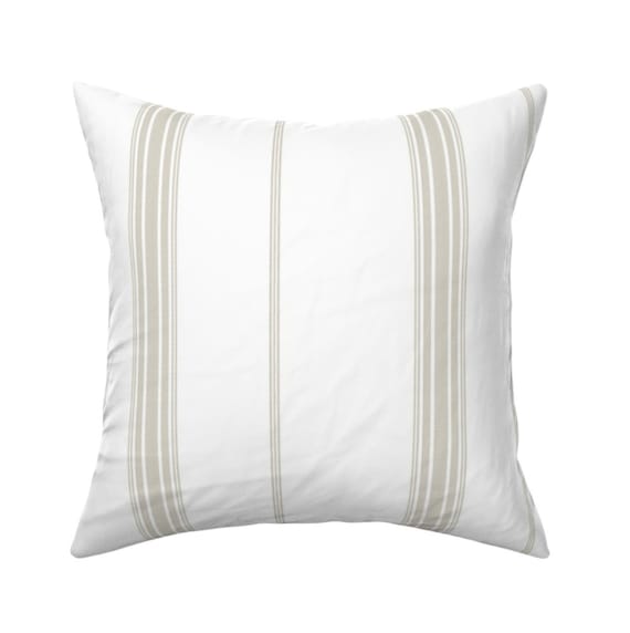 Outdoor pillow cover square or bolster Stripe Outdoor Pillow Cover Patio Porch