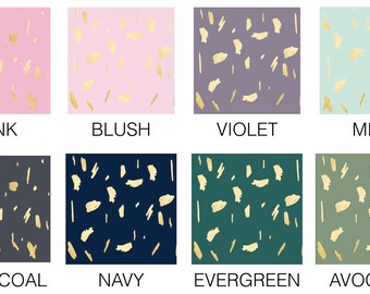 Removable Wallpaper Peel & Stick Wallpaper Self Adhesive Temporary MADE IN USA Wall paper Gold Dots Daubs Gray Grey Gold Paint Splatter