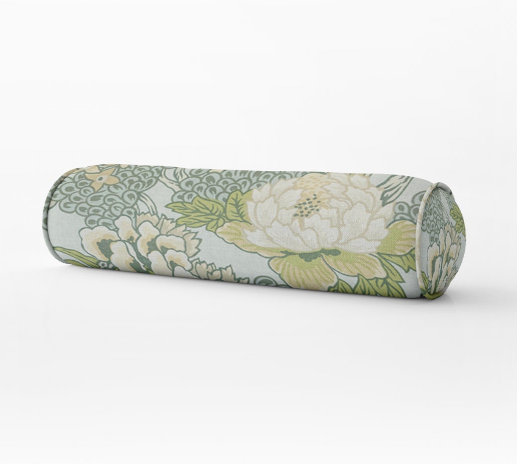 Thibaut Honshu Pillow Thibaut Honshu Blue Green Ivory Bolster Etsy Thibaut Honshu Pillow Thibaut Honshu Blue Green Ivory Bolster Etsy