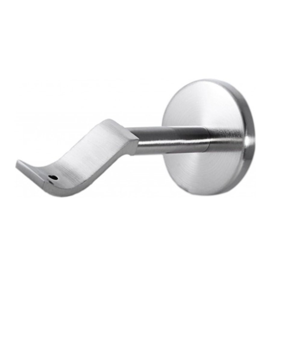 Bypass Bracket For Lucite Curtain Round Rod Acrylic Bypass Bracket For Lucite Curtain Round, Door Curtain Rod Brackets