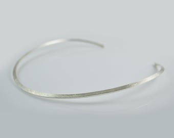 Choker "Pure slim" made of 925 silver