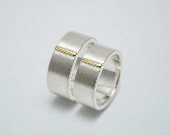 Wedding Rings / Wedding Rings "Eternal" Silver Gold