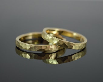 Partner Rings / Wedding Rings "Martello slim" 750 Gold