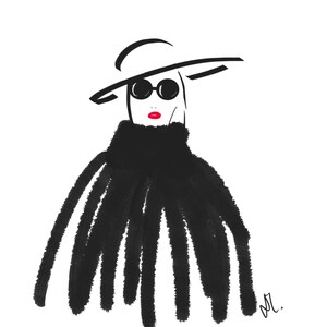 Fashion Illustration: &quot;La Parisienne&quot;