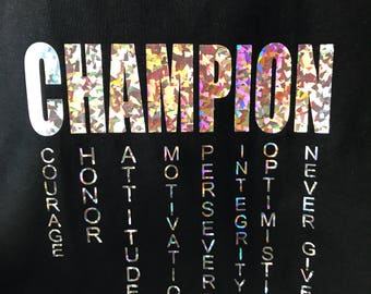 cheerleader champion shirt