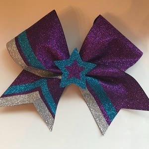 Star cheer bow.