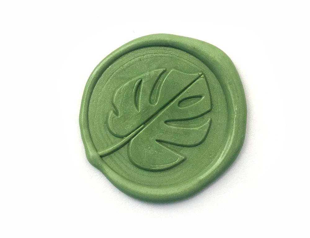 зеленый штамп