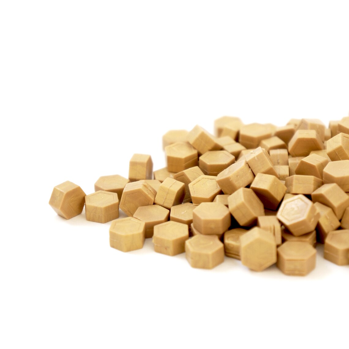 Yellow Gold Sealing Wax Beads Mustard Gold Quick Melt Etsy