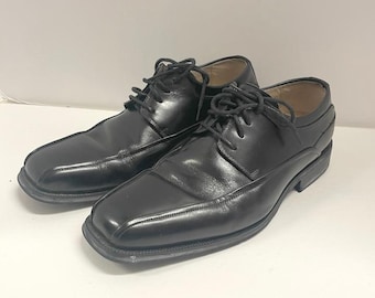 Vintage 80s Nettleton Black Shark Algonquin Shoes 13AA - Etsy