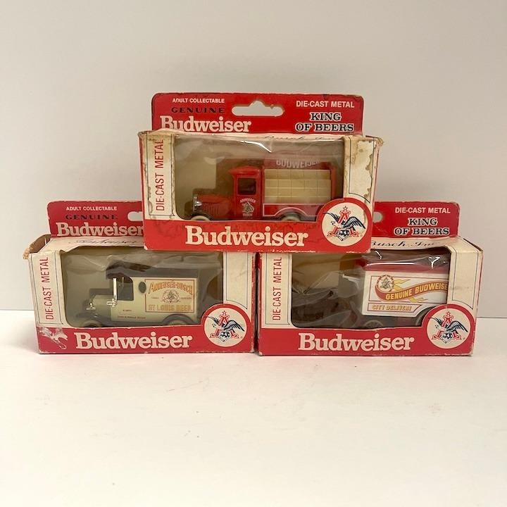 Budweiser Toy - Etsy