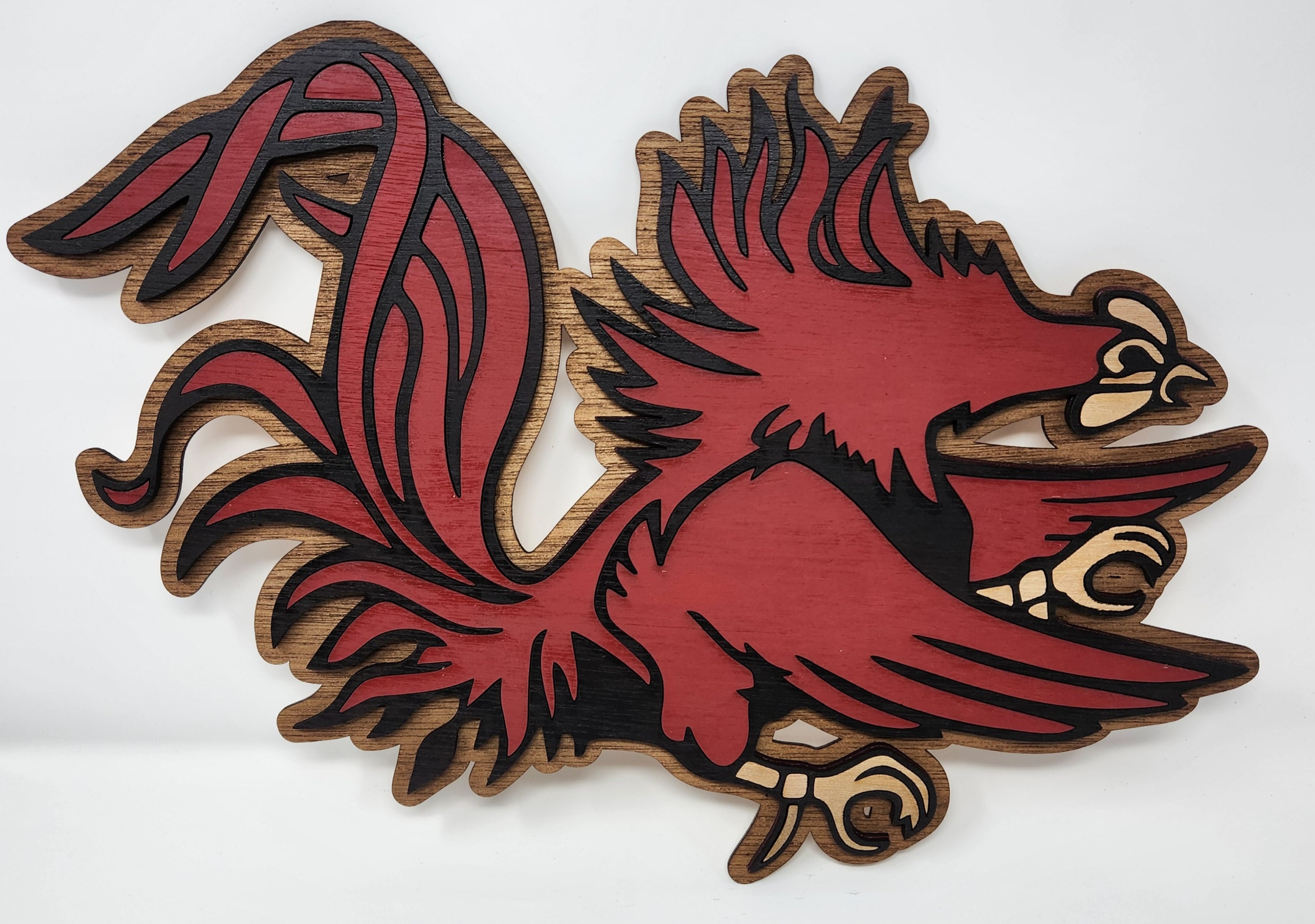 Gamecocks-likeness, University of South Carolina-likeness, Wooden Wall art, Home Décor.