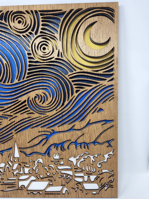 アート・デザイン・音楽 Van Gogh tekenaar: de meesterwerken Amazon.com: Palace Learning The Starry Night 1889 by Vincent Van