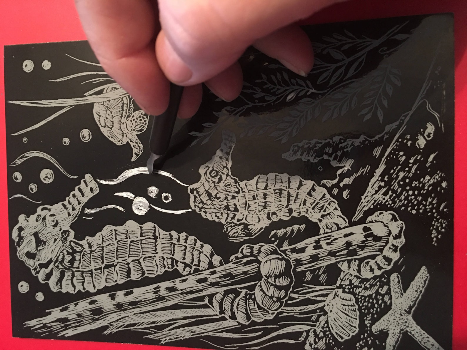 Foil Art Engraving Tool engraving Scraping and Scratching Etsy