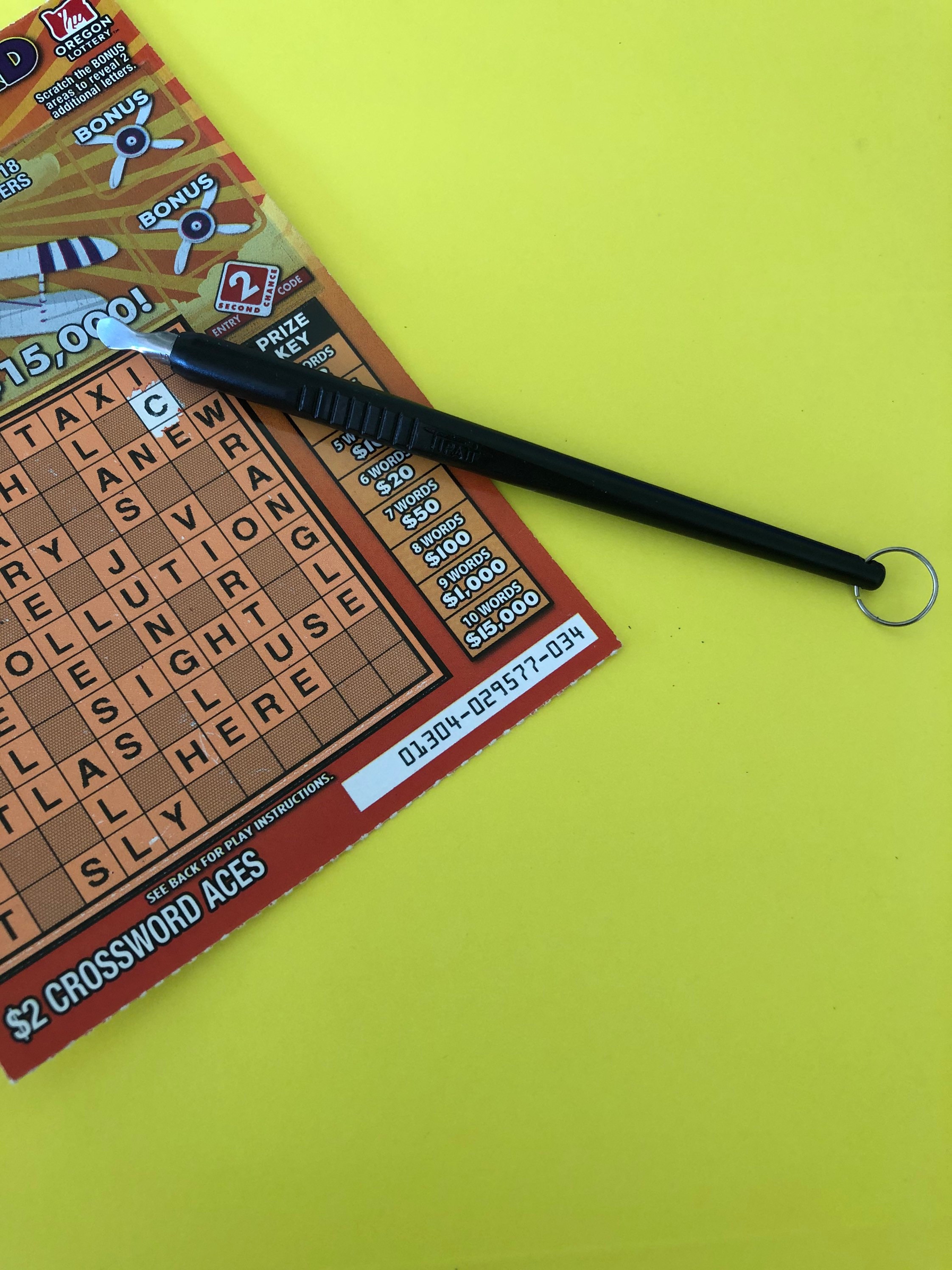 10Pcs Card Scratcher Tools Lottery Tickets Scratcher Hanging Lottery  Scratching Tools 