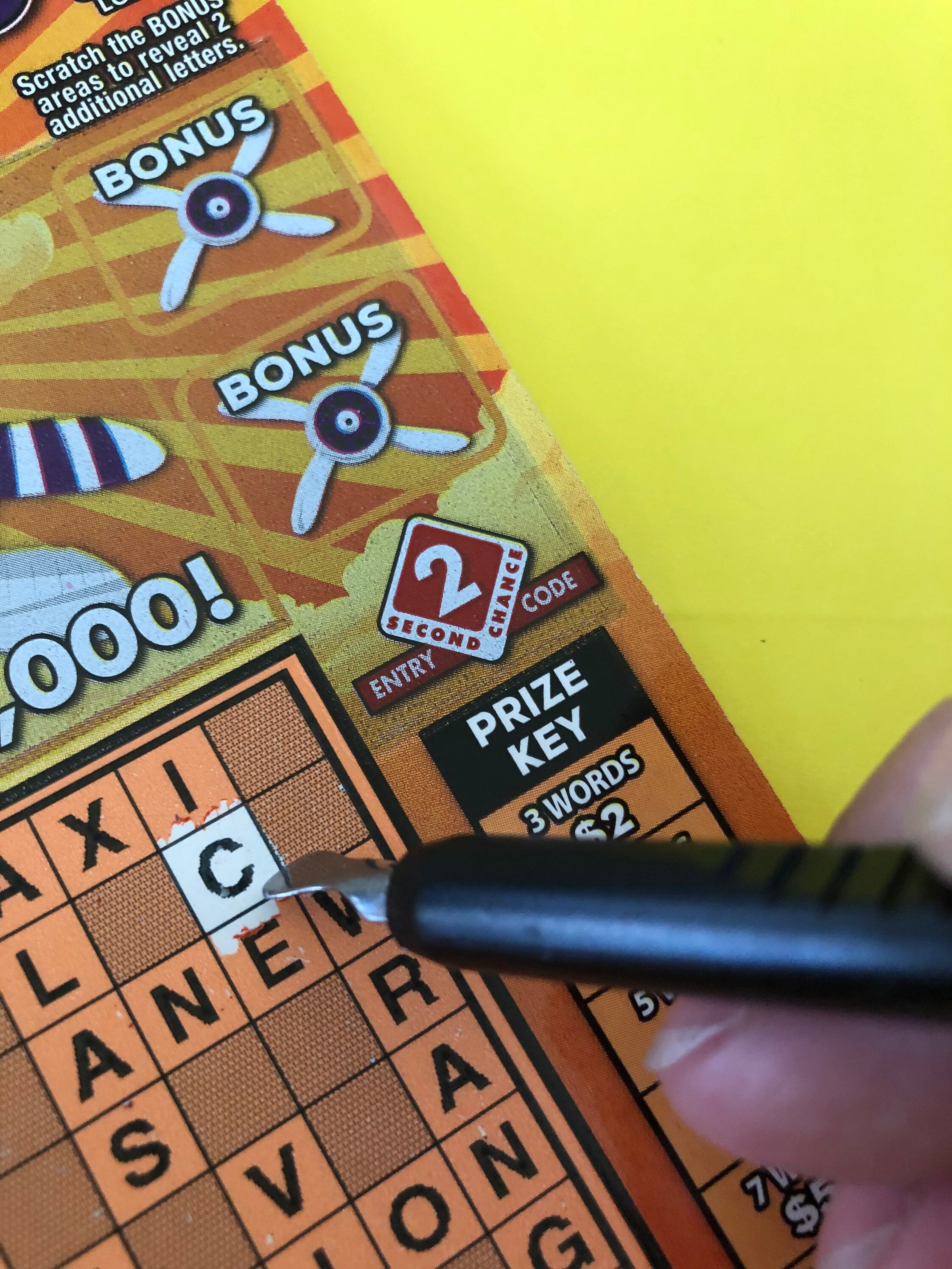 ELIMINATOR  Lottery Scratch Card Scratcher Tool - Toys, Games