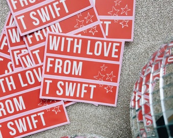 With love from T Swift sticker