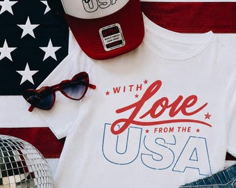 WLF USA toddler tee