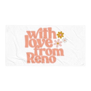 WLFR Flower Towel