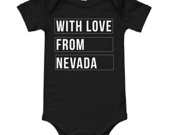 WLF Nevada baby onesie