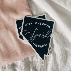 Nevada avec l’amour de Sparks, Nevada Sticker