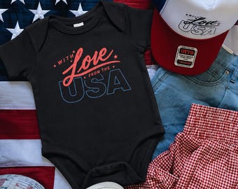 WLF USA baby bodysuit