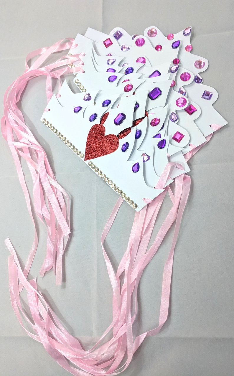 Girls Birthday party Princess Birthday Princess Crown Birthday Party Set of 10 Crowns 1st Birthday Party Little princess birthday