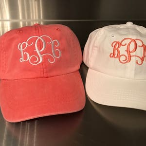 Mother and daughter matching hats, baseball hats, hats for mother and daughter, matching hats, baseball hats, monogrammed baseball hats image 6