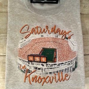 Tennessee sweatshirt, Saturdays in Knoxville sweatshirt, Tennessee shirt, Tennessee game day sweatshirt, TN sweatshirt, TN crewneck