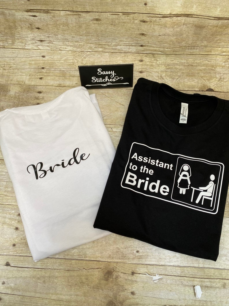 Bride and Groom Shirt Wedding Shirts Funny Wedding Shirts Etsy