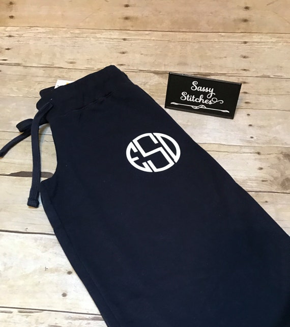 lounge pants, sweat pants, personalized pants, monogrammed pants, preppy pants, yogo pants, gifts for her, activewear, personalized items