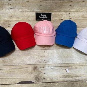 Toddler baseball hats, Fits ages 1-3 years, toddler hats,  monogrammed toddler baseball hat, toddler baseball cap, monogrammed toddler hat