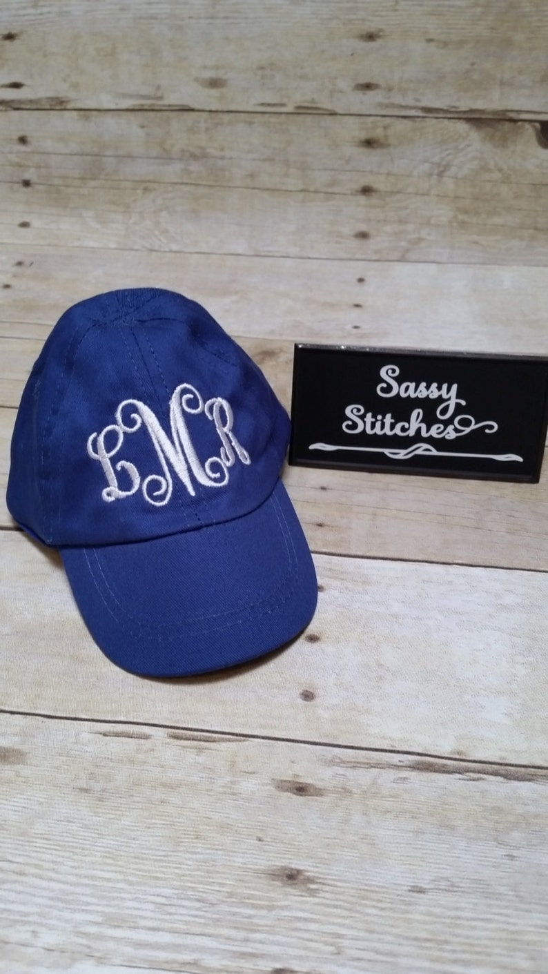 Infant Baseball Hatspersonalized Infant Hat Monogrammed Etsy