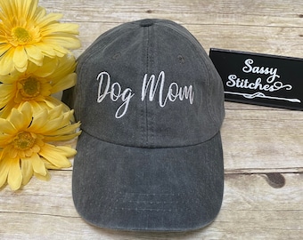 Sombrero de mamá de perro, mamá de perro, gorra de mamá de perro, sombrero de béisbol de mamá de perro, gorra de béisbol de niñas, gorra de mamá de perro, sombrero de béisbol de mamá