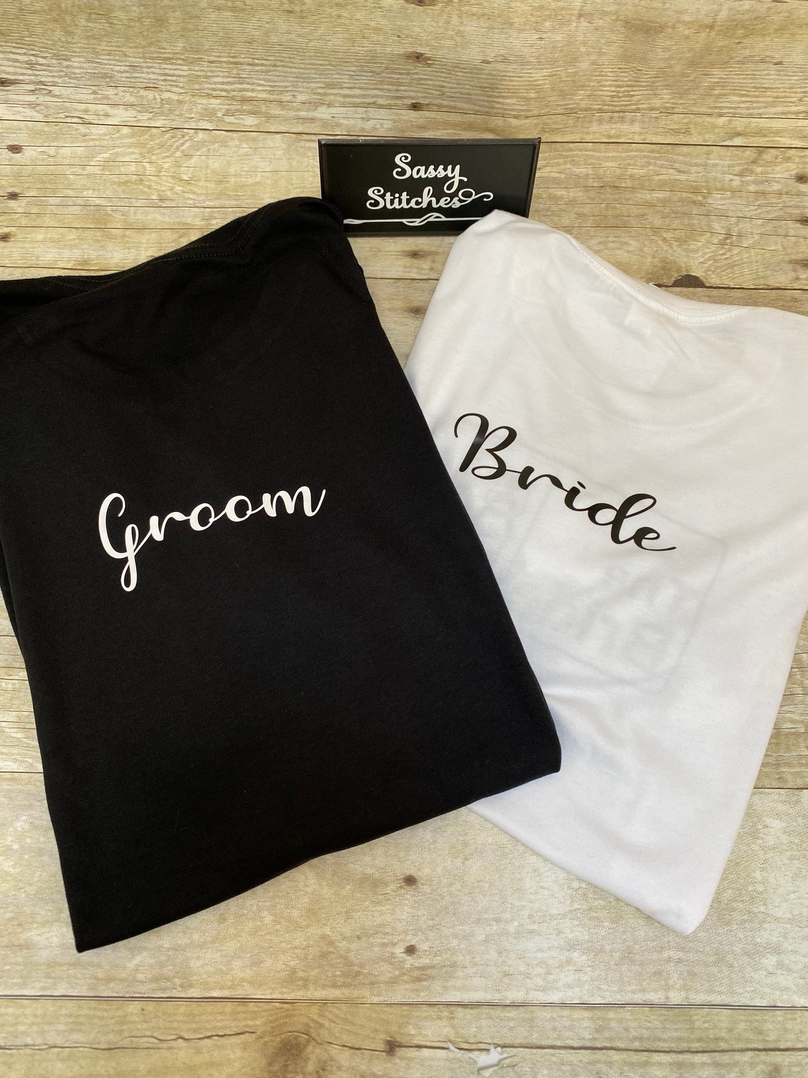Bride and groom shirt wedding shirts funny wedding shirts Etsy