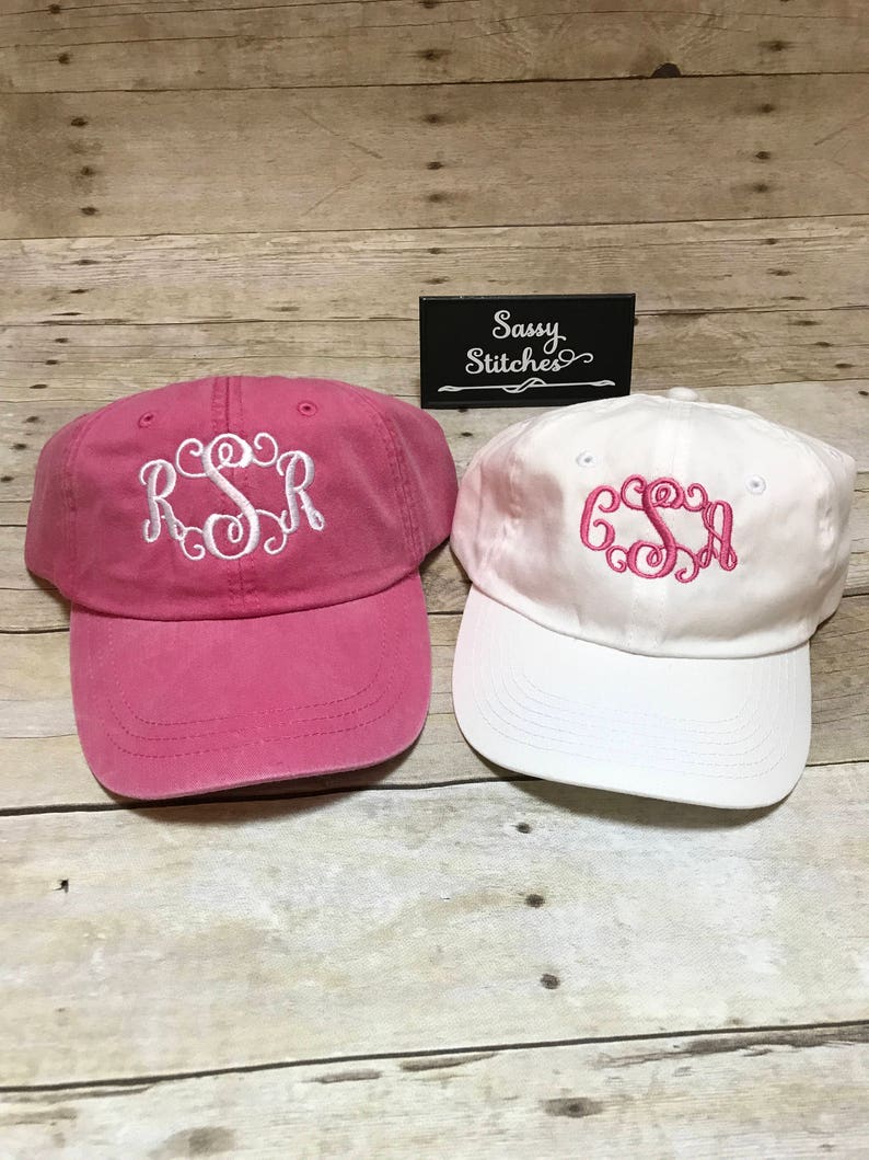 Mother and daughter matching hats, baseball hats, hats for mother and daughter, matching hats, baseball hats, monogrammed baseball hats image 5