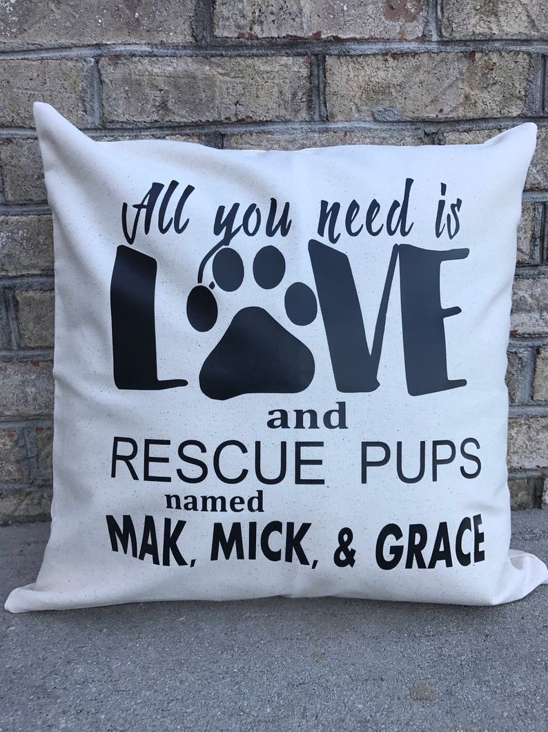 Pillow cover, home decor, pillow, pet pillows, home accents, pillow slip covers, pet pillow cover, pet accessories, gifts for pet lovers image 1