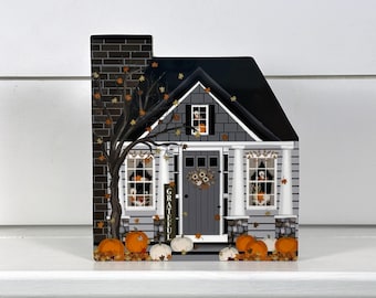 Grateful Gray Craftsman House: Autumn Shelf Sitter Decor