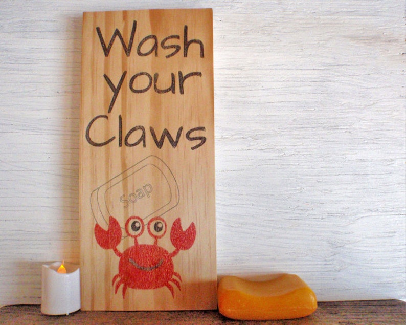 Cartel del baño de la playa Signo de reglas del baño | Etsy