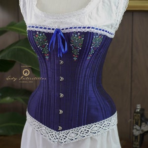 1878 Corset PDF PATTERN - H.S. Strauss Waist: 21 - 39 inch (53.3 - 99cm) Renaissance Fair, Victorian Corset, Cosplay, Costume, Historical