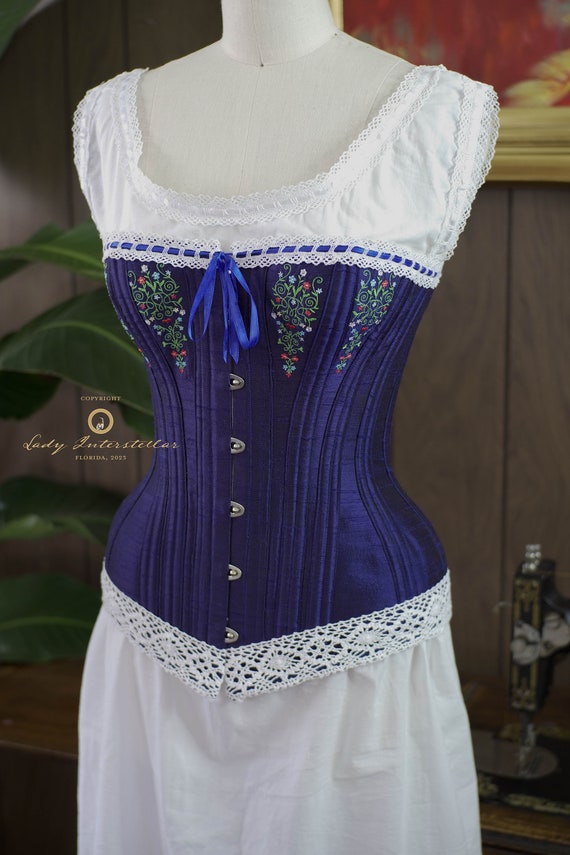 1878 Corset PDF PATTERN - H.S. Strauss Waist: 21 - 39 Inch